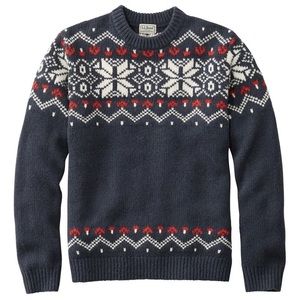 L.L. Bean Ragg Wool Sweater